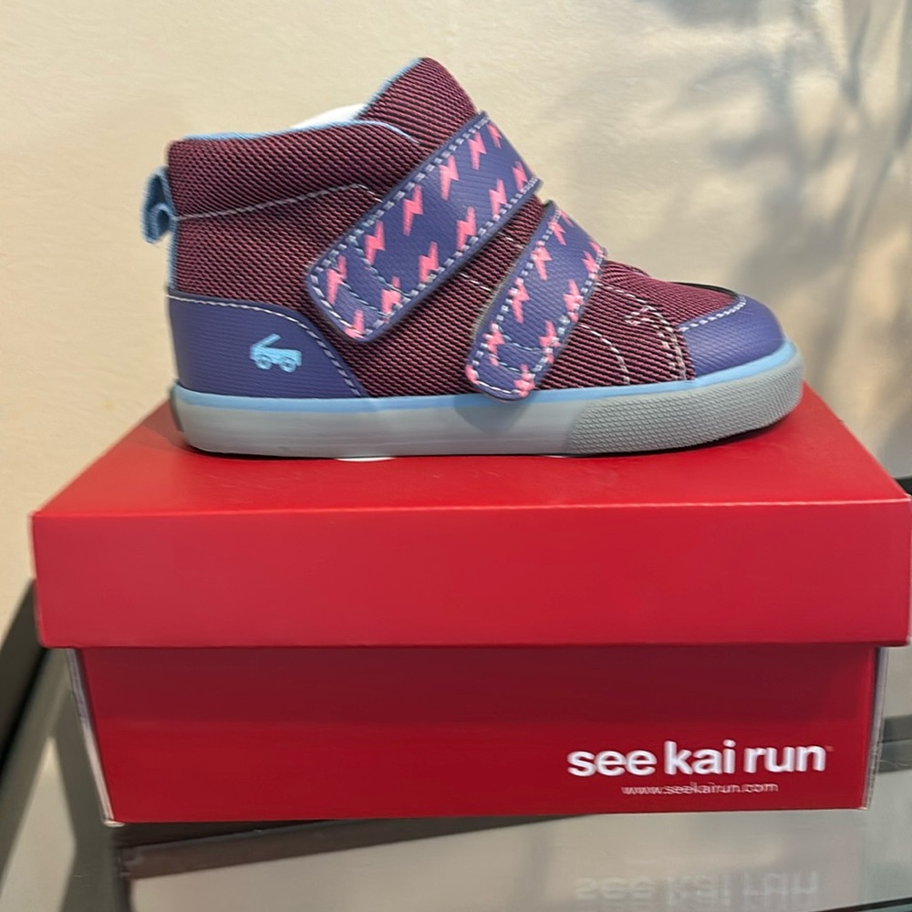 See Kai Run high tops - Perfect condition, never worn. Original box